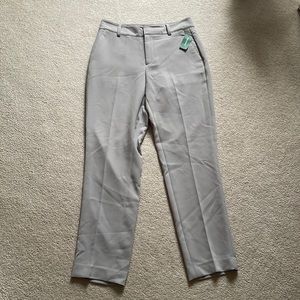 Simons grey straight trouser